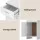 Artiss Office Desk and Chair Set 100cm White Computer Desk with Storage Adjustable PU Leather Office Chair