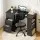 Artiss Office Desk and Chair Set 120cm Computer Desk with 3 Drawers Open Shelves Ergonomic Chair 360°