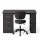Artiss Office Desk and Chair Set 120cm Computer Desk with 3 Drawers Open Shelves Ergonomic Chair 360°
