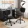 Artiss Office Desk and Chair Set 120cm Computer Desk with 3 Drawers Open Shelves Ergonomic Chair 360°