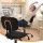 Artiss Office Desk and Chair Set 120cm Computer Desk with 3 Drawers Open Shelves Ergonomic Chair 360°