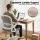 Artiss 120cm Computer Desk and Ergonomic Mesh Office Chair Set with 3 Drawers 3 Shelves White Finish