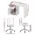 Artiss 100cm White Computer Desk and PU Leather Office Chair Set, Storage Drawer, Home Study Table, Ergonomic Design