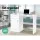 Artiss Computer Desk with Drawer and Cabinet, Engineered Wood, 100cm, White - Modern Office Storage Solution