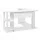 Artiss Computer Desk L-Shape 15mm Particle Board White 136CM - Space-Saving Design with Shelves and Cable Management