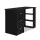 Artiss Computer Desk with Drawer and Shelf, 15mm Particle Board, 120cm, Black - Durable, Spacious, Easy Assembly