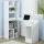 Artiss Computer Desk with Bookshelf, 15mm Particle Board, 120cm, White, Stylish Workspace, Easy Assembly
