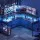 Artiss 130cm L-Shape Gaming Desk with RGB LED Monitor Stand Power Outlet Black Metal Frame
