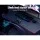 Artiss Gaming Desk, MDF Board, 130x63x90.5cm, Black - Durable Two-Tier Design with Storage, Cup Holder & More