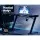 Artiss Gaming Desk 120cm with RGB LED Lights, Solid Steel Frame, Carbon Fibre Surface, Cup Holder, Headphone Hook