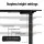 Artiss Motorised Standing Desk Frame, Dual Motor, Black, Adjustable 110-170cm Length, Sit/Stand, Health Boost