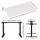 Artiss Motorised Standing Desk, Dual Motor, Particleboard, 140cm, White, Adjustable Height, Ergonomic Office Solution