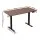 Artiss 140CM Motorised Standing Desk, Dual Motors, Walnut Finish, Height Adjustable with Digital Panel & Accessories