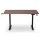 Artiss 140CM Motorised Standing Desk, Dual Motors, Walnut Finish, Height Adjustable with Digital Panel & Accessories