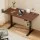 Artiss 140CM Motorised Standing Desk, Dual Motors, Walnut Finish, Height Adjustable with Digital Panel & Accessories