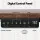 Artiss Electric Standing Desk L-Shaped 120cm, Rustic Brown, Adjustable Height, Motorized with Digital Control Panel