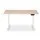 Artiss 140CM Motorised Standing Desk - Oak, Touch Control, Height Adjustable, Quiet Operation, Sit/Stand Reminder