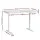 Artiss 120CM Electric Standing Desk, White - Motorised, Height Adjustable, USB Ports, Drawer, Digital Control