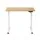 Artiss Electric Standing Desk 100cm Adjustable Sit Stand Office Table with Memory Presets and Quiet Operation Oak