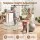 Artiss Electric Standing Desk 100cm Adjustable Sit Stand Office Table with Memory Presets and Quiet Operation Oak