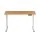 Artiss 140cm Height Adjustable Motorised Standing Desk 70kg Oak with Digital Memory Presets