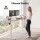 Artiss 140cm Height Adjustable Motorised Standing Desk 70kg Oak with Digital Memory Presets