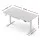 Artiss 140cm Electric Standing Desk - Adjustable Height 72-121cm, Motorised with Drawer & Cable Management System