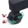 Artiss Adjustable Laptop Desk Table 60cm Black Mobile Workstation, 17mm MDF, Lockable Wheels, Height Adjustable