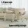 Artiss Adjustable Laptop Desk Table 80cm Light Wood, Mobile Wheeled Stand, Tilting MDF Top, Height Adjustable