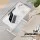 Artiss Adjustable 80CM White Laptop Desk Table - Portable, 360° Tilt, U-Shape Frame, Lockable Wheels, MDF Top