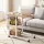 Artiss 3 Tier Adjustable Laptop Desk 80cm Tilt-able Mobile Side Table with Wheels and Storage Shelves Oak
