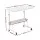 Artiss Portable Laptop Desk Sit Stand Workstation 80cm White Height Adjustable with Storage Shelf