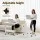 Artiss Portable Laptop Desk Sit Stand Workstation 80cm White Height Adjustable with Storage Shelf