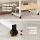 Artiss Portable Laptop Desk Sit Stand Workstation 80cm White Height Adjustable with Storage Shelf