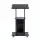 Artiss Mobile Lectern Podium Stand Height Adjustable Sit-to-Stand with Storage Black