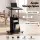 Artiss Mobile Lectern Podium Stand Height Adjustable Sit-to-Stand with Storage Black