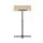 Artiss Floor Podium Stand 78-127cm Height Adjustable Portable Laptop Desk with Slanted Desktop Black Pine