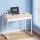 Artiss 100CM Oak Computer Desk with Drawers, Steel Frame, X-Brace Stability, Melamine Finish for Home Office