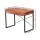 Artiss Karl 100CM Walnut Computer Desk with Storage Drawers | Durable Melamine Finish & Steel Frame for Home Office
