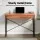 Artiss Karl 100CM Walnut Computer Desk with Storage Drawers | Durable Melamine Finish & Steel Frame for Home Office