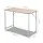 Artiss Computer Desk, Oak Particle Board, 100cm, White & Oak, Stylish Workstation, Easy Assembly, Compact Design