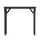 Artiss Foldable Computer Desk, Particle Board, Black, 80cm x 40cm, Sturdy Corner Design for Home Office Use