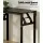 Artiss Foldable Computer Desk, Particle Board, Black, 80cm x 40cm, Sturdy Corner Design for Home Office Use