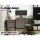 Artiss L-Shape Computer Desk with CPU Stand, Oak Finish, 147cm - Durable Particle Board & Steel, Space-Saving Design