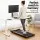 Artiss 2-in-1 Electric Treadmill & Standing Desk Combo, Adjustable Height 73-118cm, 140cm Desktop, Bluetooth Control