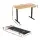 Artiss Electric Treadmill & Motorised Standing Desk Combo, 120cm, Adjustable Height 73-118cm, 1-10km/h, Shock Absorption