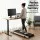 Artiss Electric Treadmill & Motorised Standing Desk Combo, 120cm, Adjustable Height 73-118cm, 1-10km/h, Shock Absorption