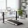 Artiss Electric Treadmill & Motorised Standing Desk Combo, 120cm, Adjustable Height 73-118cm, 1-10km/h, Shock Absorption