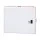 Magnetic Whiteboard 90x120cm Double-Sided Steel Dry-Erase Board with Wheels, Marker, Eraser, Magnets, Tray