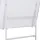 90x120cm Double-Sided Magnetic Whiteboard with Wheels, Easy-Clean Surface, Marker Tray, Eraser, Magnets, ABS Steel Frame